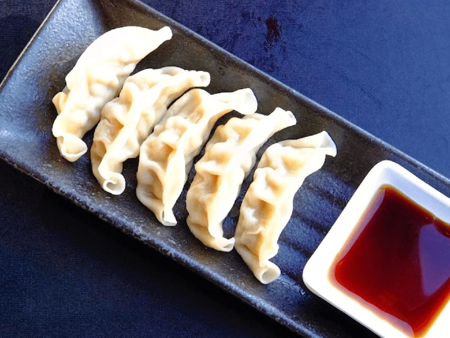 Pork Gyoza.