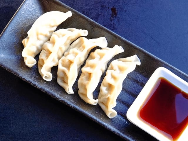 Pork Gyoza.
