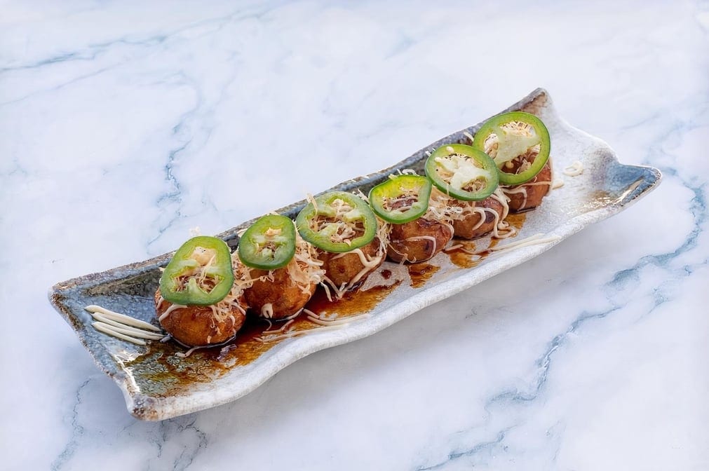 Dragon Balls with Jalapeno.