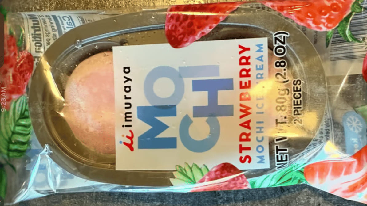 Strawberry Mochi.
