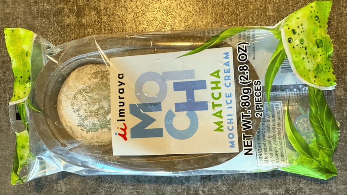 Green Tea Mochi.