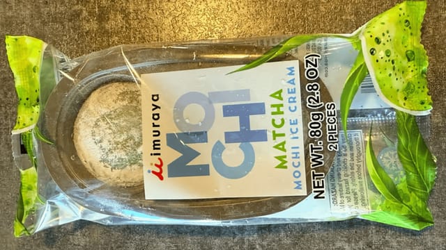Green Tea Mochi.