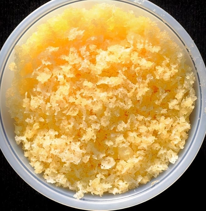 Tempura Crumb.