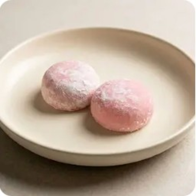 Strawberry Mochi.