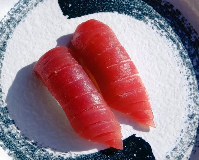 Fresh Tuna Sushi.