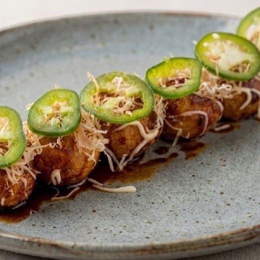 Dragon Balls with Jalapeno.
