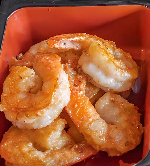 Garlic Shrimp Bowl.